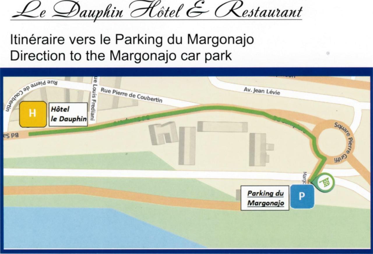 Hotel Le Dauphin Ajaccio  Exteriör bild